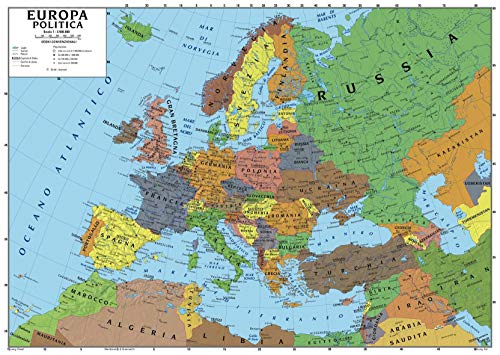 Le 35 Migliori Cartina Europa Fisica del 2022: Guida all’acquisto